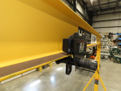 HSI Handling Systems 1-Ton 2000Lb Portable Gantry Crane 9' Span 5'-7' Adj Height