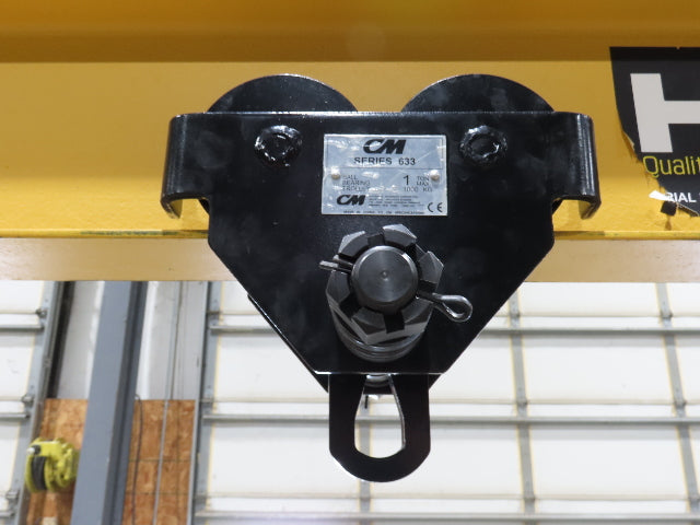 HSI Handling Systems 1-Ton 2000Lb Portable Gantry Crane 9' Span 5'-7' Adj Height