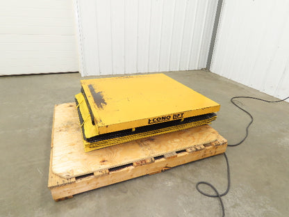 Econo Lift LDL24-10 Hydraulic Lift Table 1000lbs 36x36" Top 24" Travel 120V 1Ph