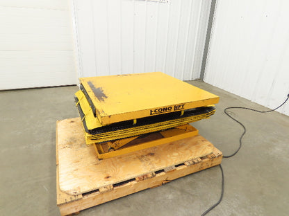 Econo Lift LDL24-10 Hydraulic Lift Table 1000lbs 36x36" Top 24" Travel 120V 1Ph