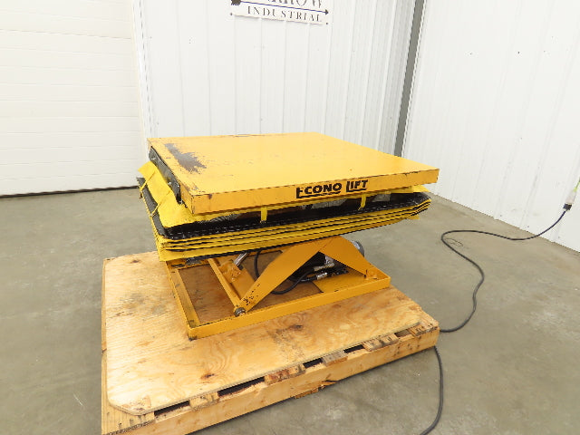 Econo Lift LDL24-10 Hydraulic Lift Table 1000lbs 36x36" Top 24" Travel 120V 1Ph