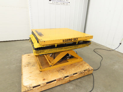 Econo Lift LDL24-10 Hydraulic Lift Table 1000lbs 36x36" Top 24" Travel 120V 1Ph