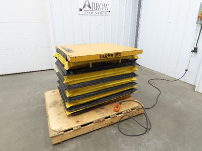 Econo Lift LDL24-10 Hydraulic Lift Table 1000lbs 36x36" Top 24" Travel 120V 1Ph