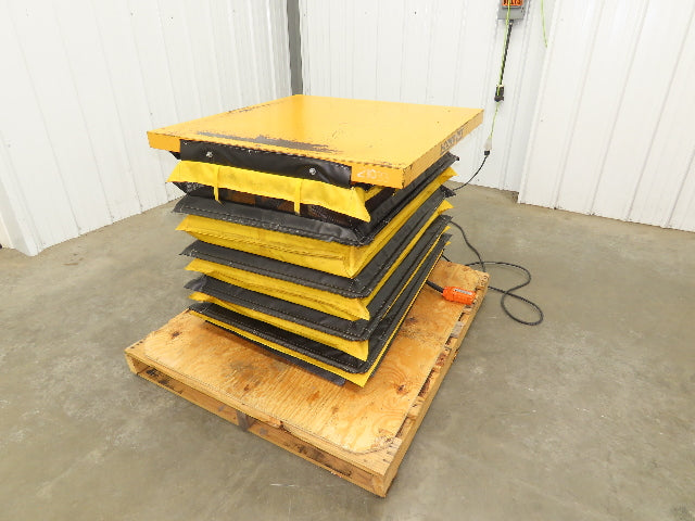 Econo Lift LDL24-10 Hydraulic Lift Table 1000lbs 36x36" Top 24" Travel 120V 1Ph