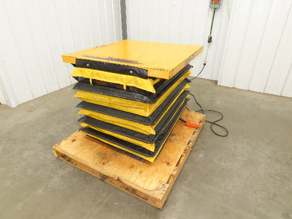 Econo Lift LDL24-10 Hydraulic Lift Table 1000lbs 36x36" Top 24" Travel 120V 1Ph