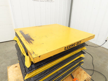 Econo Lift LDL24-10 Hydraulic Lift Table 1000lbs 36x36" Top 24" Travel 120V 1Ph