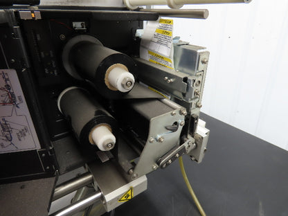 Label Aire 3138NV High Speed Label Applicator 120V Air Blow Sato Printer 4" Wide