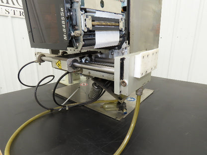 Label Aire 3138NV High Speed Label Applicator 120V Air Blow Sato Printer 4" Wide