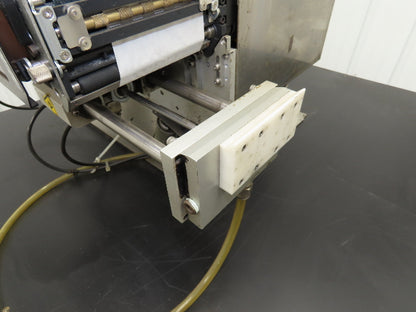 Label Aire 3138NV High Speed Label Applicator 120V Air Blow Sato Printer 4" Wide