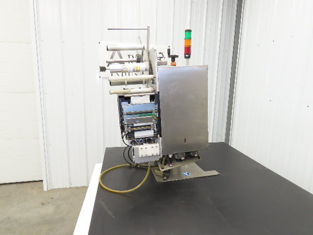 Label Aire 3138NV High Speed Label Applicator 120V Air Blow Sato Printer 4" Wide