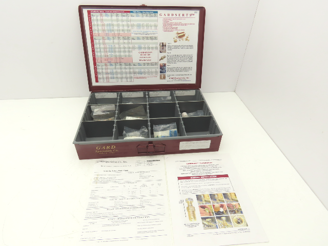 Gardserts 200-408CL Coarse Thread Assortment Repair Kit w Case Hardened Steel