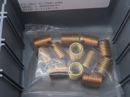 Gardserts 200-408CL Coarse Thread Assortment Repair Kit w Case Hardened Steel
