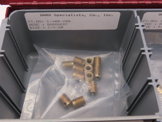 Gardserts 200-408CL Coarse Thread Assortment Repair Kit w Case Hardened Steel
