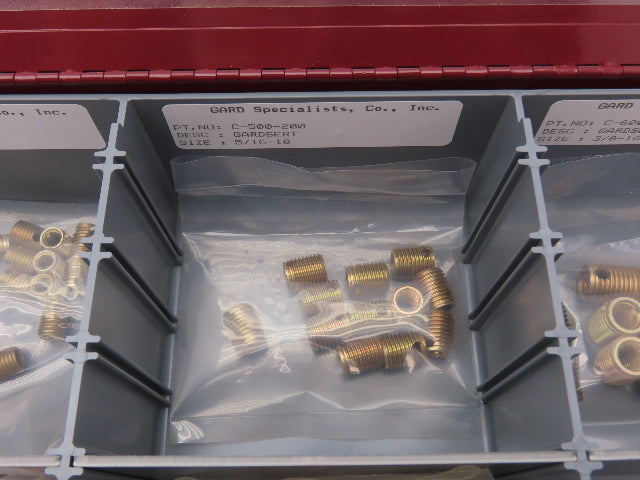 Gardserts 200-408CL Coarse Thread Assortment Repair Kit w Case Hardened Steel