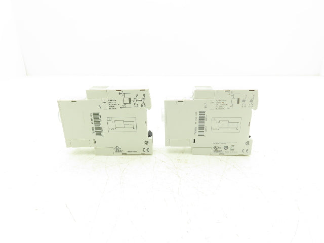 Crouzet TK2R1 Time Delay Relay 0.08-160s 240VAC 8A 24VDC Coil Lot of 2
