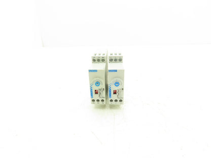 Crouzet TK2R1 Time Delay Relay 0.08-160s 240VAC 8A 24VDC Coil Lot of 2