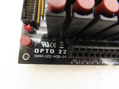OPTO 22 SNAP-UDC-HDB-G4 Breakout Board for one SNAP 32-Point Digital Module
