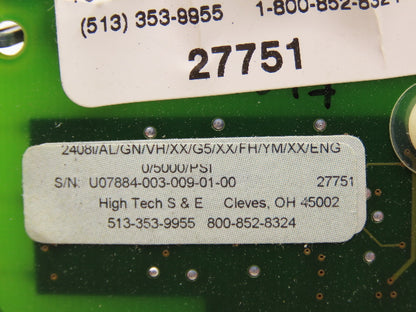 Eurotherm 2408i PLC Temperature Controller Module With Display 2408i/AL/GN/VH