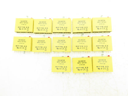 Opto 22 G4 IAC24 G4IAC24 G4 AC Input 190-280 V AC/DC 24 VDC Logic Lot of 13
