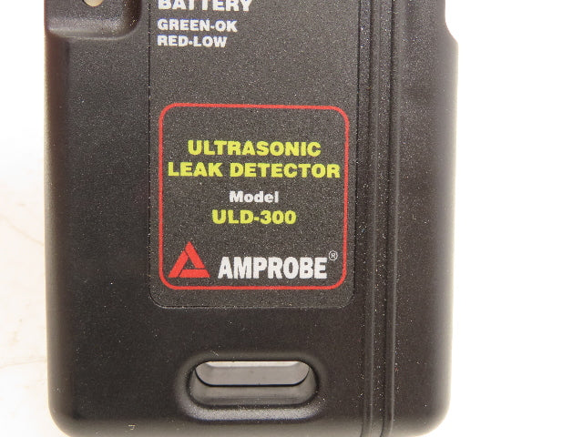 Amprobe ULD-300 Ultrasonic Leak Detector Headphones, Probe, Parabole, Carry Case