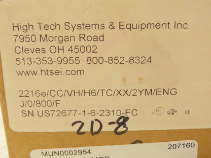 Eurotherm 2216e PLC Temperature Controller Module With Display 2216e/CC/VH/H6