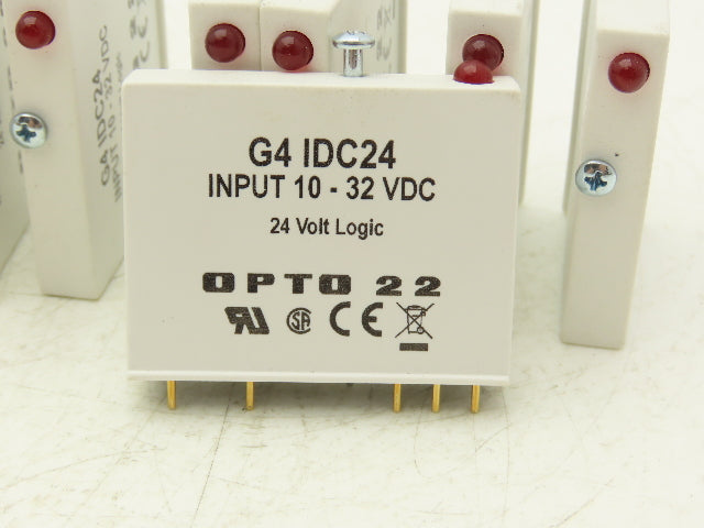 Opto 22 G4 IDC24 G4IDC24 G4 DC Input Module 10-32 VDC, 24 VDC Logic Lot of 9