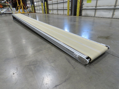 Frohlich RS75B 17' 5"L Slider Bed Conveyor 350mm Belt .37kw 460V 3PH 72 FPM