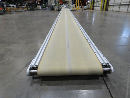 Frohlich RS75B 17' 5"L Slider Bed Conveyor 350mm Belt .37kw 460V 3PH 72 FPM