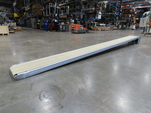Frohlich RS75B 17' 5"L Slider Bed Conveyor 350mm Belt .37kw 460V 3PH 72 FPM