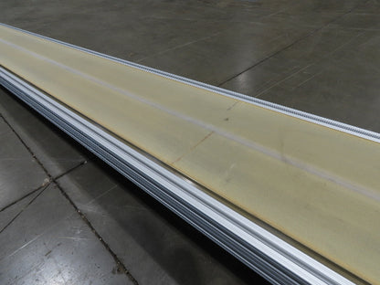 Frohlich RS75B 17' 5"L Slider Bed Conveyor 350mm Belt .37kw 460V 3PH 72 FPM