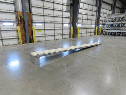 Frohlich RS75B 17' 5"L Slider Bed Conveyor 350mm Belt .37kw 460V 3PH 72 FPM