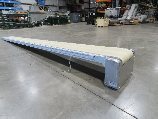 Frohlich RS75B 17' 5"L Slider Bed Conveyor 350mm Belt .37kw 460V 3PH 72 FPM
