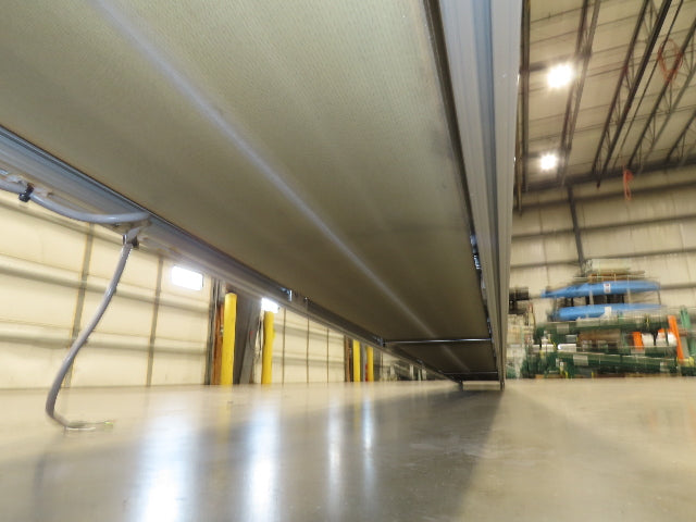Frohlich RS75B 17' 5"L Slider Bed Conveyor 350mm Belt .37kw 460V 3PH 72 FPM