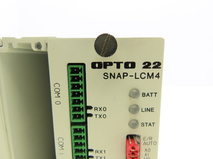 Opto 22 SNAP-LCM4 Controller Unit with Ethernet communication Interface Card