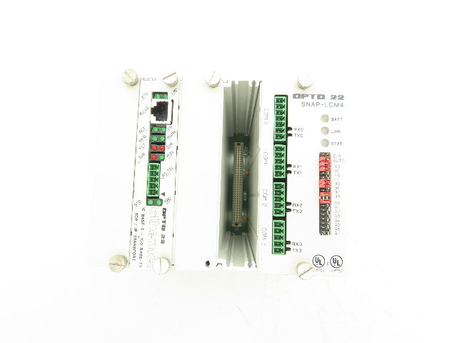 Opto 22 SNAP-LCM4 Controller Unit with Ethernet communication Interface Card