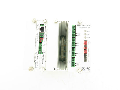 Opto 22 SNAP-LCM4 Controller Unit with Ethernet communication Interface Card
