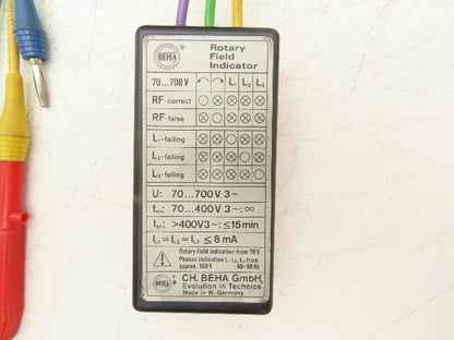 BEHA V1X-440 Circuit Tracer Kit Unitest Voltage Field Indicator Continuity Test