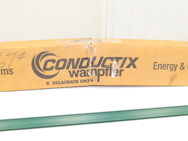 Conductix Wampfler Conductor Bar Ground Power Rail 90A 600V 10'L  Lot of 5pcs