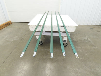 Conductix Wampfler Conductor Bar Ground Power Rail 90A 600V 10'L  Lot of 5pcs