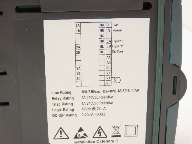 Eurotherm 2208e PLC Temperature Controller Module With Display 2208e/CC/VH/LH