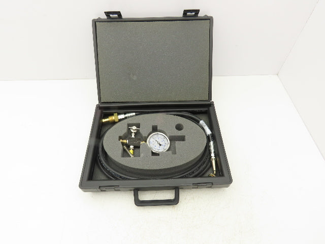Parker 0870520000 Hydraulic Accumulator Charging Kit W/Guage Hose Cary Case