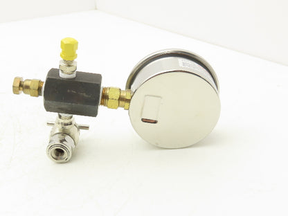 Parker 0870520000 Hydraulic Accumulator Charging Kit W/Guage Hose Cary Case