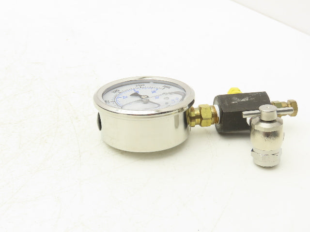 Parker 0870520000 Hydraulic Accumulator Charging Kit W/Guage Hose Cary Case