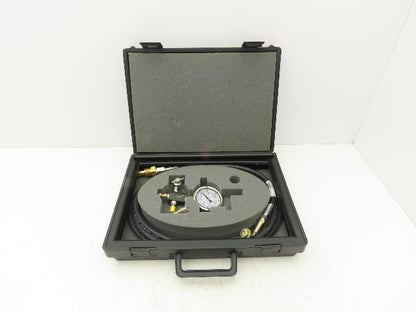 Parker 0870520000 Hydraulic Accumulator Charging Kit W/Guage Hose Cary Case