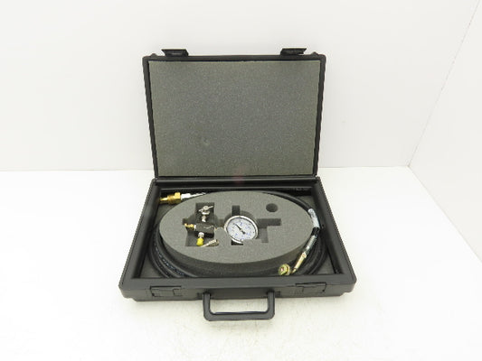 Parker 0870520000 Hydraulic Accumulator Charging Kit W/Guage Hose Cary Case