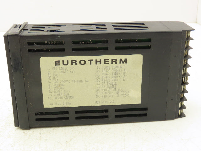 Eurotherm 808 PLC Temperature Controller Module With Display 808/L1/N0/R1/C4