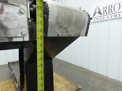 Storch 12"W Magnetic Slide Chip Conveyor 32"Discharge 90° Incline 230/460V 89"L