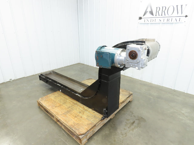 Storch 12"W Magnetic Slide Chip Conveyor 32"Discharge 90° Incline 230/460V 89"L