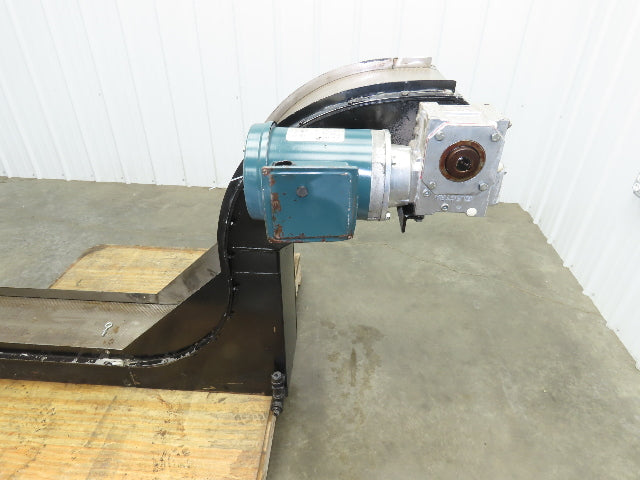 Storch 12"W Magnetic Slide Chip Conveyor 32"Discharge 90° Incline 230/460V 89"L