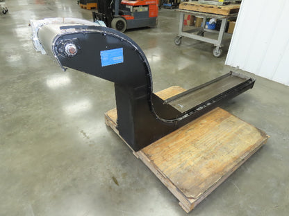 Storch 12"W Magnetic Slide Chip Conveyor 32"Discharge 90° Incline 230/460V 89"L